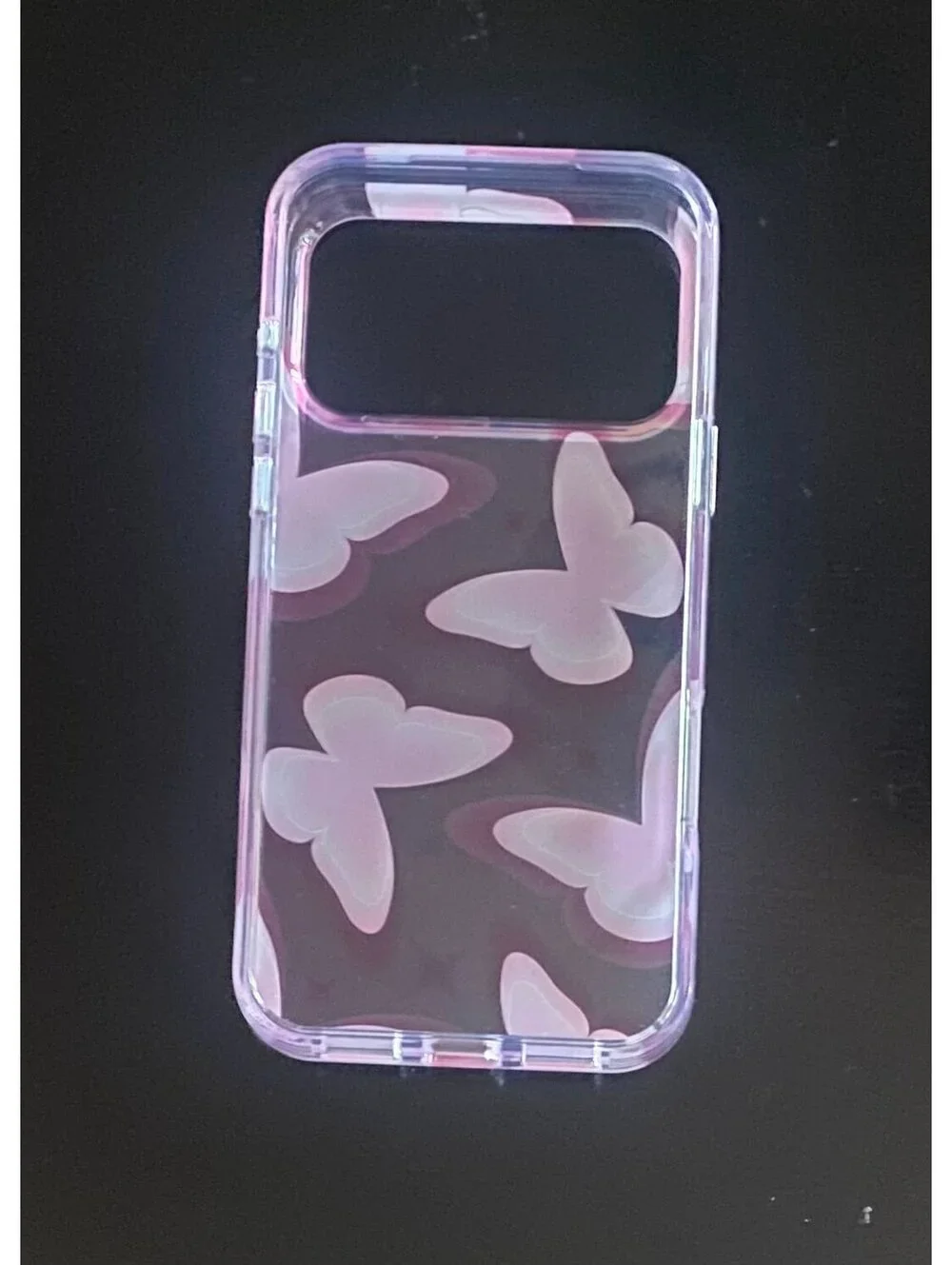 Onn Case for iPhone 17 Pro Max Retro Butterfly